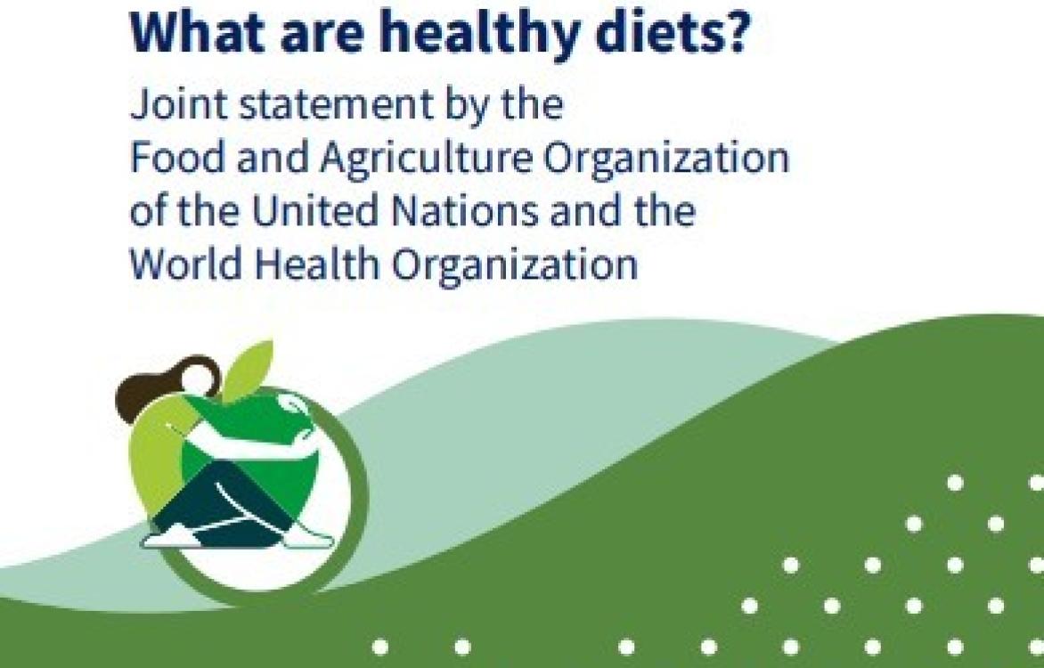 WHO-FAO What are healthy diets